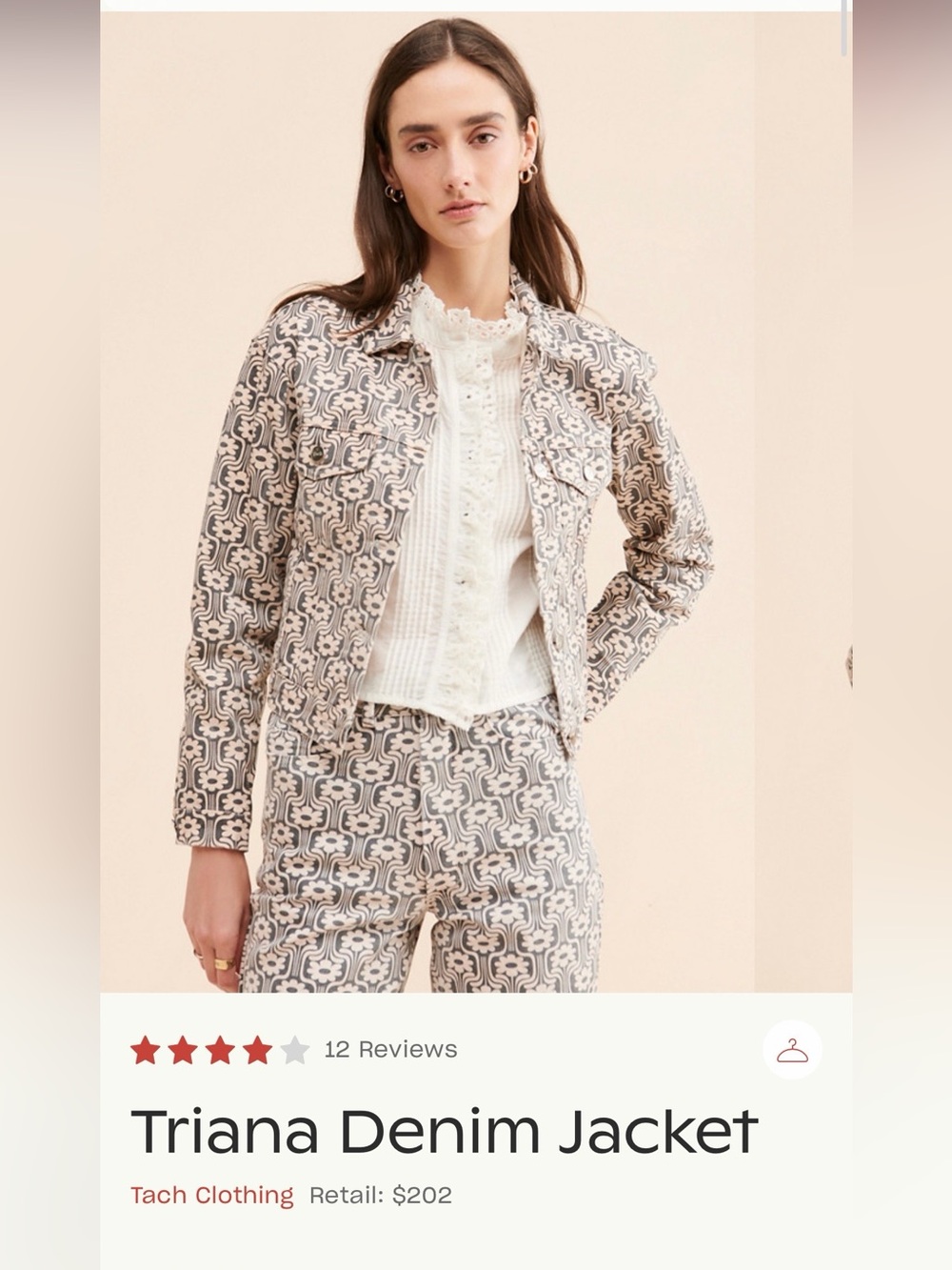 Tach Triana Denim Jacket